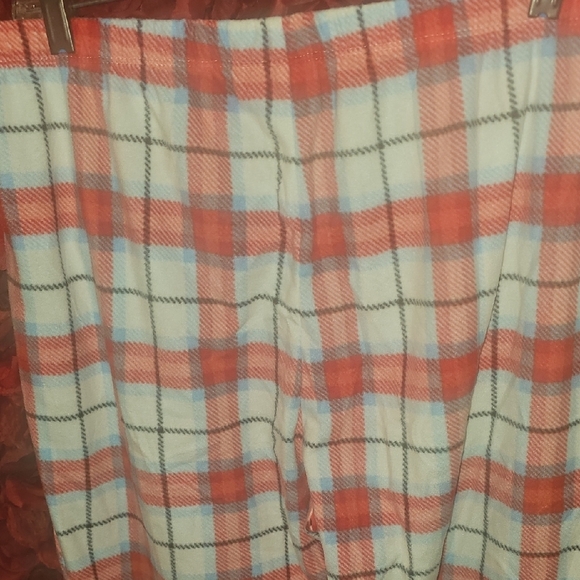 Wondershop NWT Women's Red and White Plaid Soft Fleece Pajama Pants Size Xlarge - Picture 8 of 8